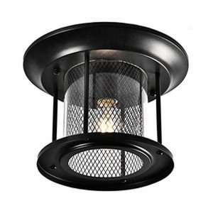 Светильник садово-парковый Бордо Feron PL723 60W E27 230V IP44 черный цилиндр накладной