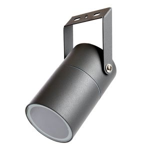 Светильник садово-парковый Бостон Feron DH1703 35W GU10 230V IP54 серый цилиндр на кронштейне