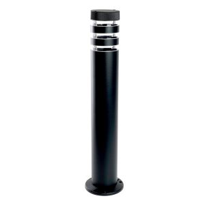 Светильник садово-парковый Сеул Feron DH0809 60W E27 230V IP54 черный цилиндр столб