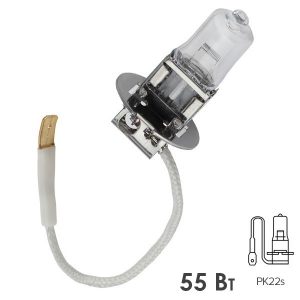 Автолампа Формула Света H3 12V 55W Pk22s