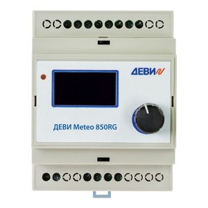 Терморегулятор Деви Meteo 850RG DIN программируемая метеостанция