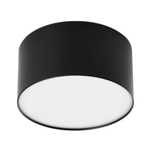 Светодиодный светильник накладной Feron AL200 Simple matte 10W 4200K 230V 700Lm черный IP20 D90x50mm