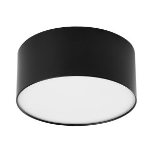 Светодиодный светильник накладной Feron AL200 Simple matte 20W 4200K 230V 1400Lm черный IP20 D115x50