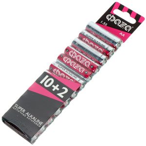 Батарейка Фаzа AA LR6 Super Alkaline 1,5V (упаковка 12 шт)
