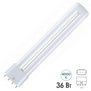 Лампа компактная люминесцентная LightBest LBL D 71006 36W 4000K 2G11 (аналог PL-L/Dulux L 36W/840)