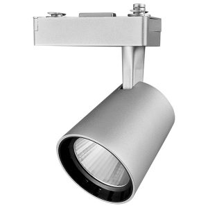 Трековый светодиодный светильник JazzWay PTR 0315 15W 4000K 24° GR серый IP40