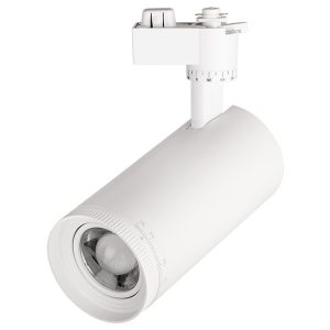 Трековый светодиодный светильник JazzWay PTR 0728 Zoom 28W 3000K 15-60° WH белый IP40