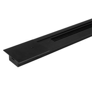 Шинопровод однофазный JazzWay PTR/R 2M-BL черный 2м (встраиваемый)
