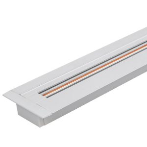 Шинопровод однофазный JazzWay PTR/R 2M-WH белый 2м (встраиваемый)