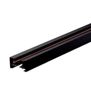 Шинопровод однофазный JazzWay PTR 3M-BL черный 3м (без торцевых элементов)