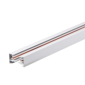 Шинопровод однофазный JazzWay PTR 3M-WH белый 3м (без торцевых элементов)