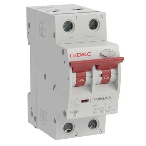 Дифференциальный автомат DKC YON max электронный MDR63N C32А 100мА тип A 1П+Н 6кА (дифавтомат, АВДТ)