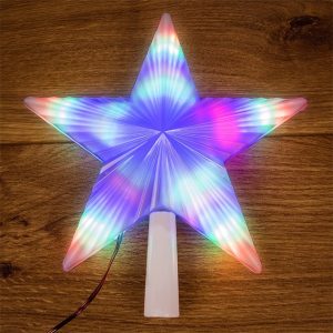 Фигура светодиодная Звезда на елку Neon-Night 31LED 22см RGB