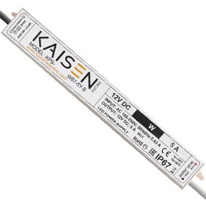 Блок питания для светодиодной ленты Kaisen 40W 24V 0-1,67A -30+40°С IP67 222х29х21 mm