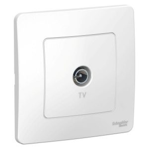 Розетка TV SE Blanca с/у белый
