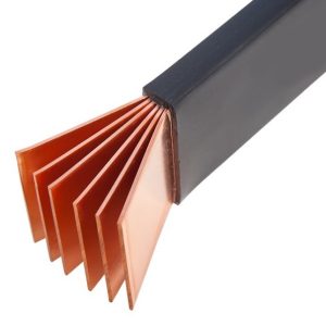 Шина медная гибкая изолированная EKF ШМГИ 260А 3x(20x1мм) 2м