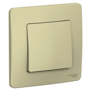 Переключатель 1-клавишный SE Blanca с/у IP44 10A 250В бежевый