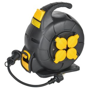 Катушка ИЭК Twist УК10 2P+PE/10м 3х1,5мм2 КГ автосмотка IP44