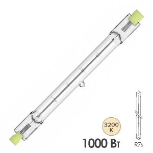 Лампа специальная галогенная Osram 64583 P2/20 1000W 3200K 240V R7s 300h d12x114mm (Philips 7786R)