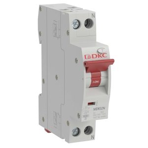 Дифференциальный автомат DKC YON max электронный MDR32 C25А 30мА тип А 1П+Н 6кА 1м (дифавтомат, АВДТ)