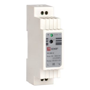 Блок питания EKF PROxima DR-15W-12 15Вт вход 100-240В АС стабилизированный выход 12В DC