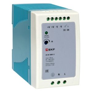 Блок питания EKF PROxima DR-M-100W-12 100Вт вход 80-264В АС стабилизированный выход 12В DC