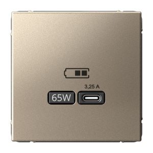 Зарядка USB SE ArtGallery тип-C 65Вт QC PD шампань