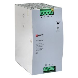 Блок питания EKF PROxima DR-E-240W-48 240Вт вход 80-264В АС стабилизированный выход 48В DC