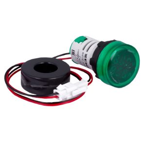 Индикатор значения тока и напряжения EKF PROxima ED16-22AVD 100А 70-500В АС IP54 зеленый
