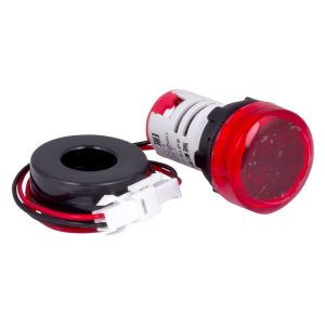 Индикатор значения тока и напряжения EKF PROxima ED16-22AVD 100А 70-500В АС IP54 красный