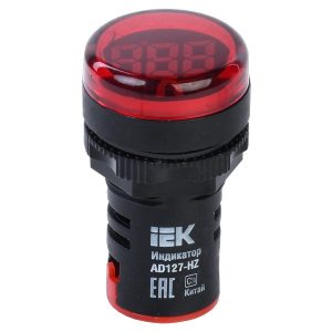 Индикатор значения частоты в сети ИЭК AD127-HZ 0-99Гц 20-500В АС IP40