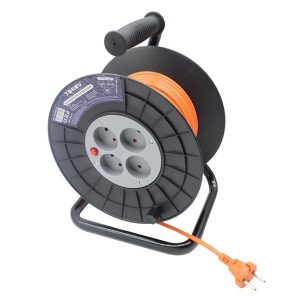 Удлинитель на катушке Tokov Electric 4х30 м с заземлением 16А IP20 3х1.5 мм2
