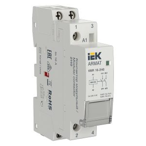 Контактор модульный ИЭК ARMAT KMR 2P 16A 2НО 230В АС