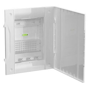 Щит пластиковый мультимедийный встраиваемый ИЭК KREPTA 5 470х410мм 2 ряда IP40 белый