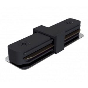 Коннектор ЭРА TR-1PA-IC-BK прямой для однофазного шинопровода черный