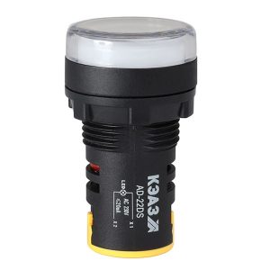 Лампа КЭАЗ AD22DS LED матрица 22мм 24В AC/DC белая
