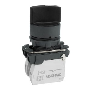 Переключатель КЭАЗ OptiSignal D22 C5-S-33 3 положения с фиксацией 2НО IP65 пластик