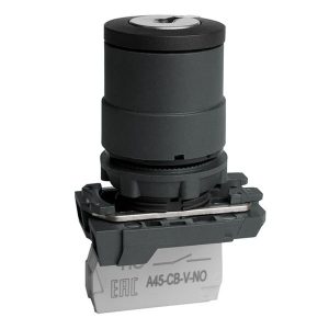Переключатель КЭАЗ OptiSignal D22 C5-SK-21 с ключем 2 положения с фиксацией 1НО IP65 пластик