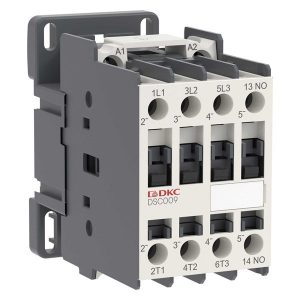 Магнитный контактор DKC YON DSC009 3P 9A 4кВт AC3 катушка 220В AC 1НО