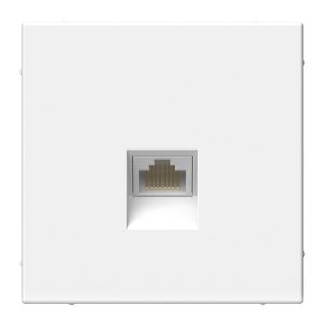 Розетка одинарная компьютерная RJ45 SE ArtGallery категория 5е лотос