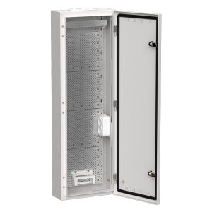 Щит мультимедийный накладной ИЭК TITAN 5 ЩРн-72 (1х72) 960х310х140мм IP30 белый