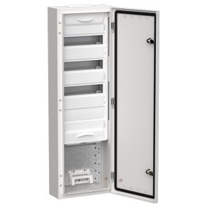 Щит мультимедийный комбинированный накладной ИЭК TITAN 5 ЩРн-48 (1х72) 960х310х140мм IP30 белый