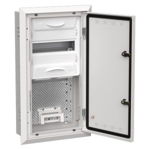 Щит мультимедийный комбинированный встраиваемый ИЭК TITAN 5 ЩРв-12 (1х36) 630х365х130мм IP30 белый