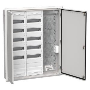 Щит мультимедийный комбинированный встраиваемый ИЭК TITAN 5 ЩРв-144 (3х72) 1005х885х130мм IP30 белый