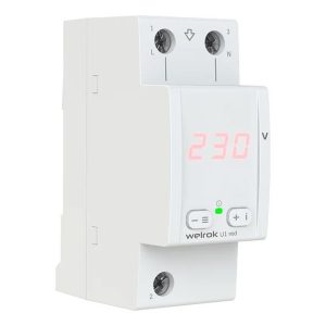 Цифровой вольтметр для однофазной сети Welrok U1 red питание 100-420В АС