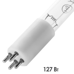 Лампа амальгамная LightBest GPHVA 1000T5L/4P (G10q) 127W 1,2A L1000mm (P-15130)