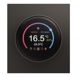 Терморегулятор Kranz Miele Strong Wi-Fi с рамкой графит