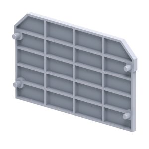 Крышка концевая для клеммы проходной КЭАЗ OptiClip EPCMC2-2-QUATTRO для СMC-2,5-QUATTRO серый