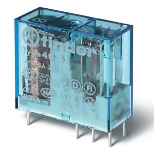 Миниатюрное реле Finder 2CO 8A AgNi 110В DC влагонепроницаемое
