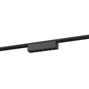 Магнитный трековый светильник ЭРА TRM-S5-2-6W4K-BK 6W 4000K 48V черный для тонкой системы